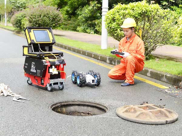 户县管道机器人检测